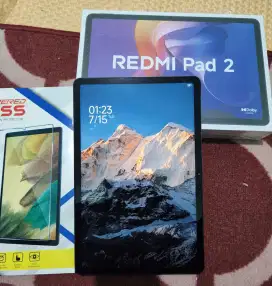Redmi pad 2 Full Set like New no minus