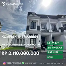 Rumah villa the marriott jalan bakti luhur daerah kapten muslim