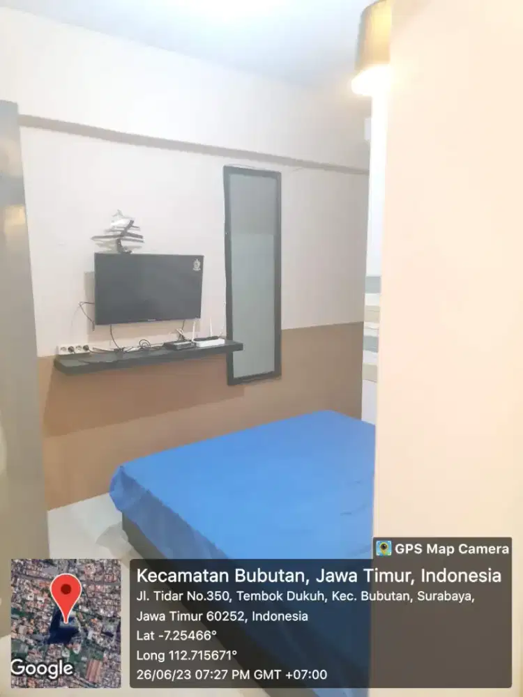 Dijual / Disewakan Apartemen Gunawangsa Tidar Tower B-2BR + - 4
