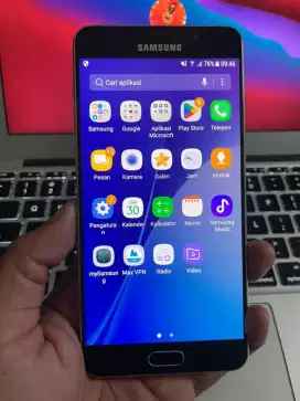 samsung a7 2016 ram 3 4G amoled segel mulus body metal kaca nfc
