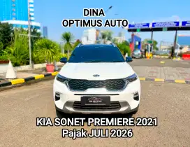 KIA Sonet Premier 2021 AT 1.5, Pajak Panjang, Low Km