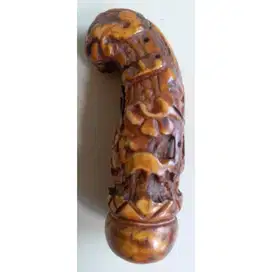 Antik handle keris motif Bunga