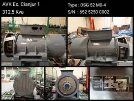 generator bekas 3 phase 250 - 725 kVA