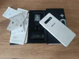 Jual samsung s10 plus versi 8/512 lengkap no minus