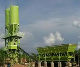 Jual batching plant wet kapasitas 60 m3 mixer 2 m3 sicoma