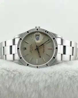 ROLEX OYSTER PERPETUAL DATE RARE NO - LUME SIGMA DIAL AUTOMATIC