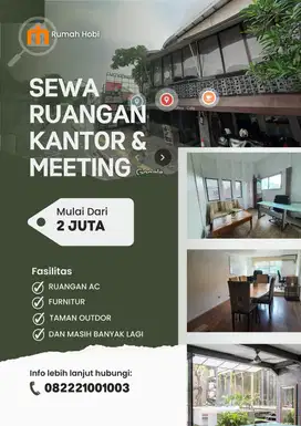 Disewakan Ruang Kantor Murah Di Kemang