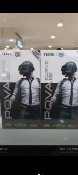 TECNO POVA 7 CURVE 5G RAM 8+8GB/256GB KAS & KREDIT BARU GARANSI RESMI