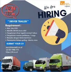 Driver trailer - Jakarta Utara