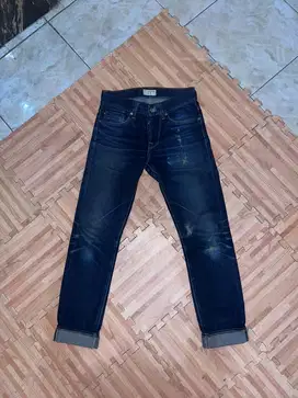 Celana Denim Mischief Selvedge 18 Oz ukuran 27