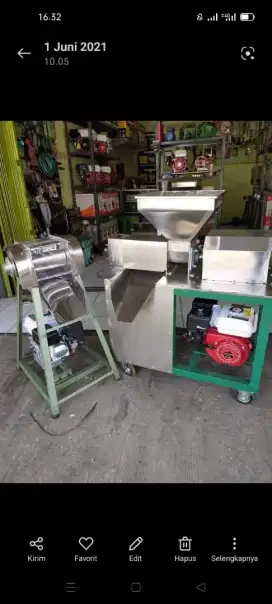 Paketan mesin santan kelapa