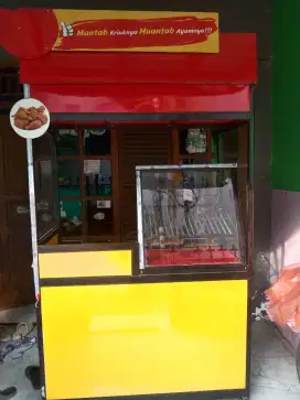 Dijual BU Gerobak Fried Chicken Murah