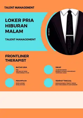 LOKER KHUSUS PRIA HIBURAN MALAM
