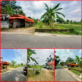 Tanah pinggir jalan aspal daerah jln damai jln kalkurang KM 8