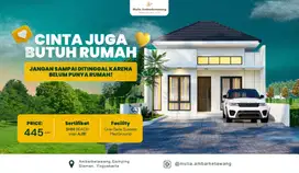 Jual Rumah Sleman Serasa Villa 6 Km Ke Malioboro + Taman Bermain