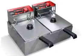 electric deep fryer fomac fry ezl2