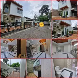 Rumah 2 lantai palagan KM 10 lingkungan nyaman dan asri