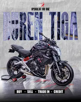 Kawasaki ER6N Nik 2012 Km 15.000an Full Paper
