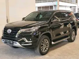 Toyota Fortuner 2.4 VRZ AT 2021 Hitam PREMIUM B1473TJV