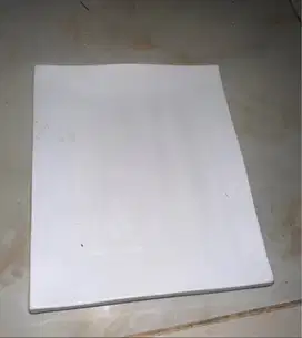 Piring saji cafe putih akrilik