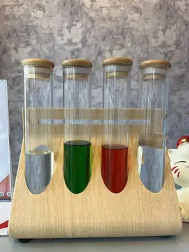 display wooden rack coffee bean tube tungku oil bakar timer