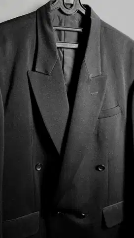 Schoeller Jet Black Suit (Jas Hitam)