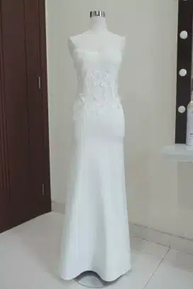 DIJUAL MURAH GAUN WEDDING LICELA (PRELOVED)
