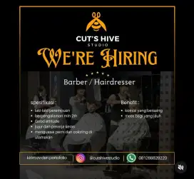 Wanita posisi hairstylish (pengalaman/non pengalaman)