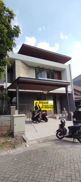Dijual Rumah Baru Modern Mewah   citraland Utama Surabaya Ba