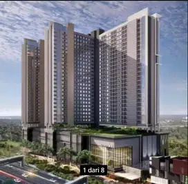 Disewakan Apartemen Collins tipe studio siap huni di raya serpong