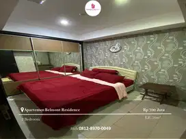 Dijual Apartement Belmont Residence 2 Bedrooms Furnished Tower Everest