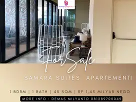 Dijual Apartement Samara Suites 1 Bedroom Semi Furnished