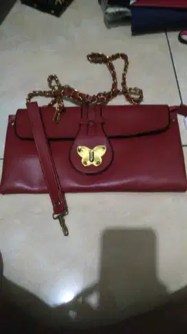 Dompet jingjing sma tas selempang plus tali kecil