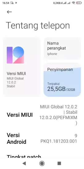 Tinggal make ja redmi s2 3/32