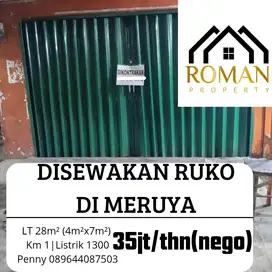 DISEWAKAN RUKO DI MERUYA COCOK UTK BUKA USAHA