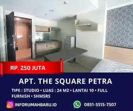 THE SQUARE sudah SHMSRS‼️Jual Apartemen Studio Furnish dekat UK Petra