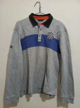 Kaos polo kerah Louis Castell Size L