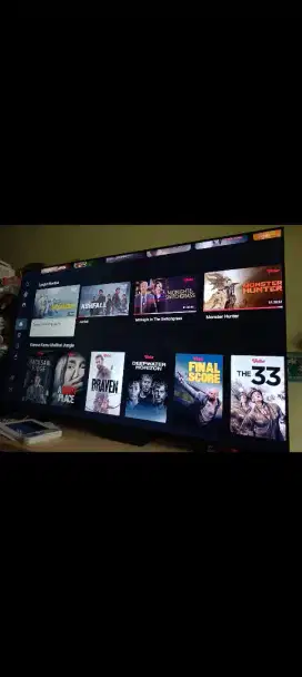 Dijual Google TV LED TCL 55 inch HDR 4K like new