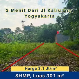Tanah Murah Cocok Kost 5 Menit Dari Kampus UII Kaliurang Yogyakarta
