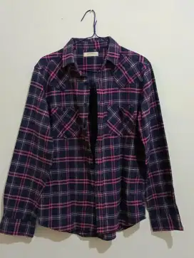 Kemeja flanel Size L