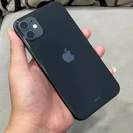 iphone 11 128gb Black iBox garansi on like new