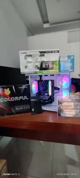 PC i5 12400F RTX 3050 6GB RAM 32GB DDR4 Bergaransi