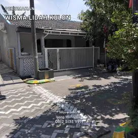 Rumah Surabaya Barat Bagus di Wisma Lidah Kulon