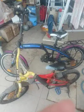 Jual Bundling Sepeda Lipat  Pacific dan Sepeda Anak WimCycle Murah