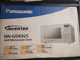 Grill Microwafe Oven Panasonic Baru belum dipakai