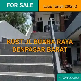 JUAL KOS 2 LANTAI JL BUANA RAYA DENPASAR 200M2