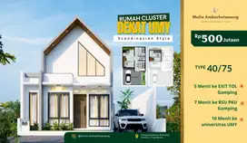 Jual Rumah Sleman One Gate System Villa Sejuk 6 Km Ke Malioboro
