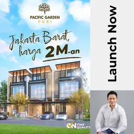 Rumah Baru 3 Lantai Pacific Garden Puri Meruya  Lokasi Strategis