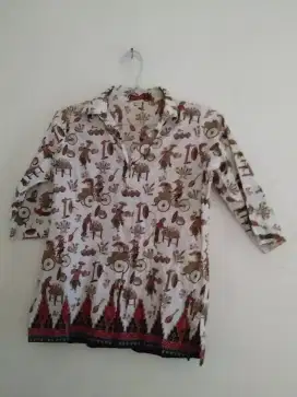 Batik kuning bercorak