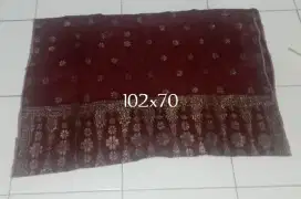 Kain Songket Batubara Merah